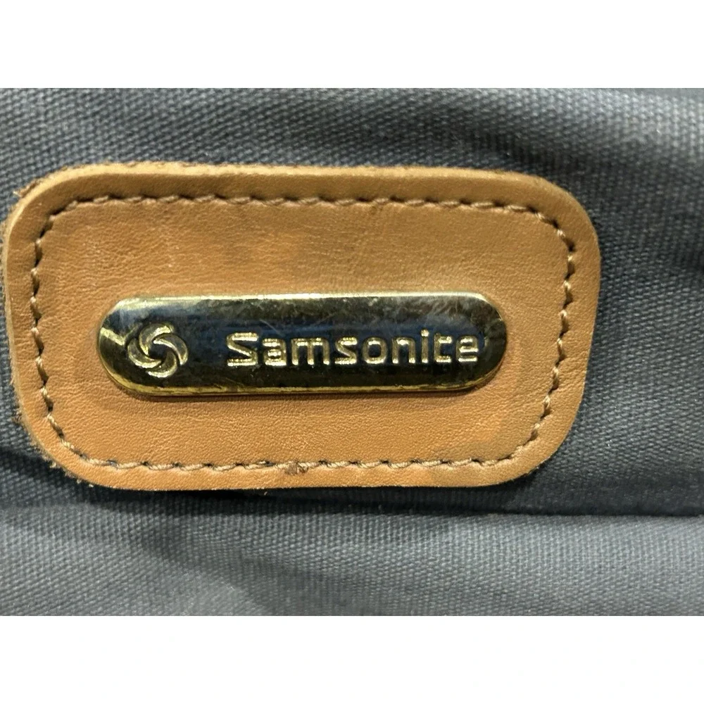 Vintage‎ Samsonite Canberra Suit Case Garment Duffle Bag Folding Straps